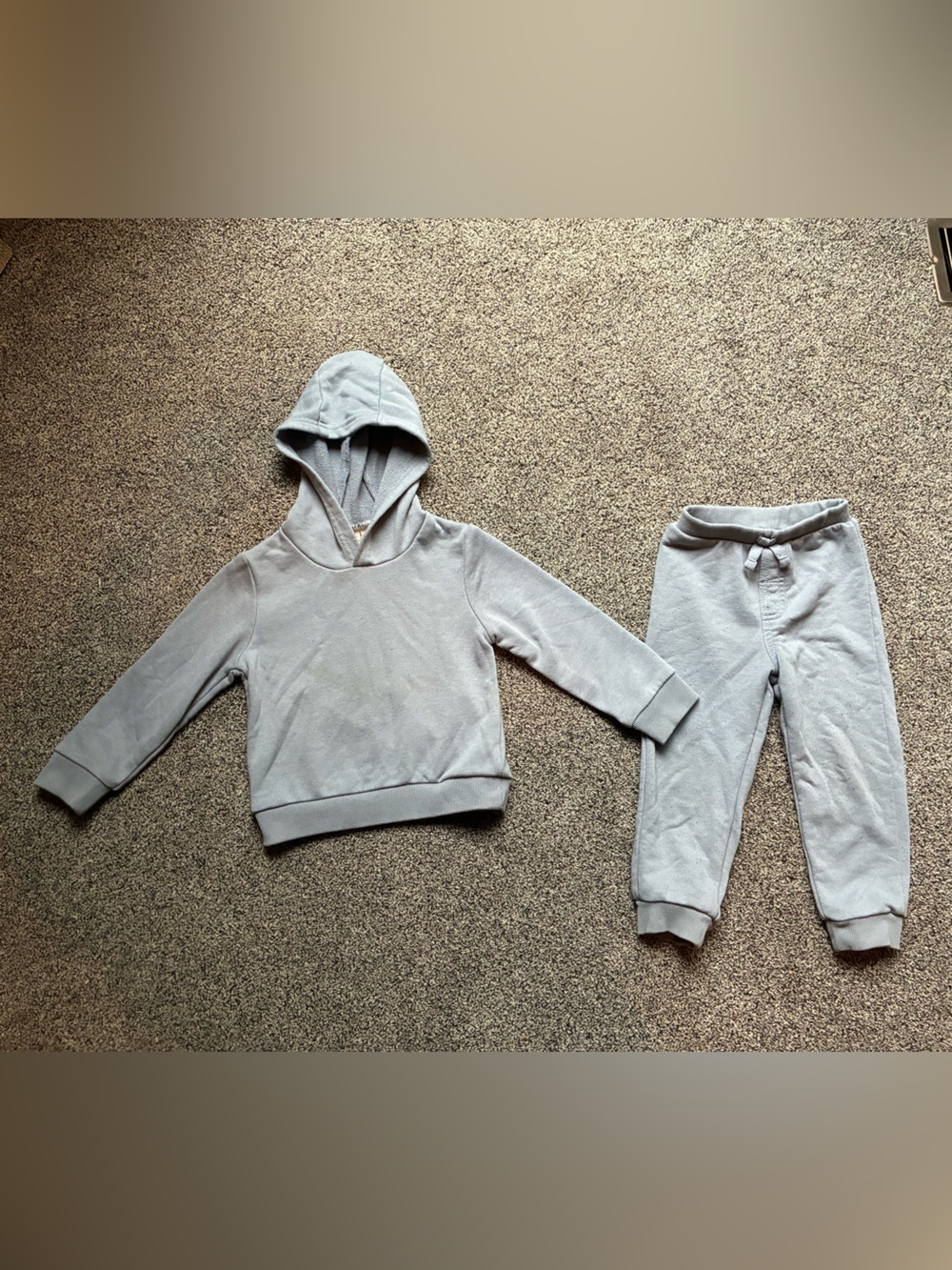 Nicole Miller New York Toddler Boy Blue Matching Sweatshirt/Sweatpants, Size 3T